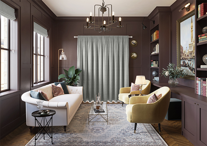 Culross (Blackout), Speckled Grey - Made to Measure Curtains - Image 16